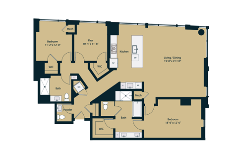 1620 Sansom Street Studio-3 Beds Apartment for Rent - Photo Gallery 35